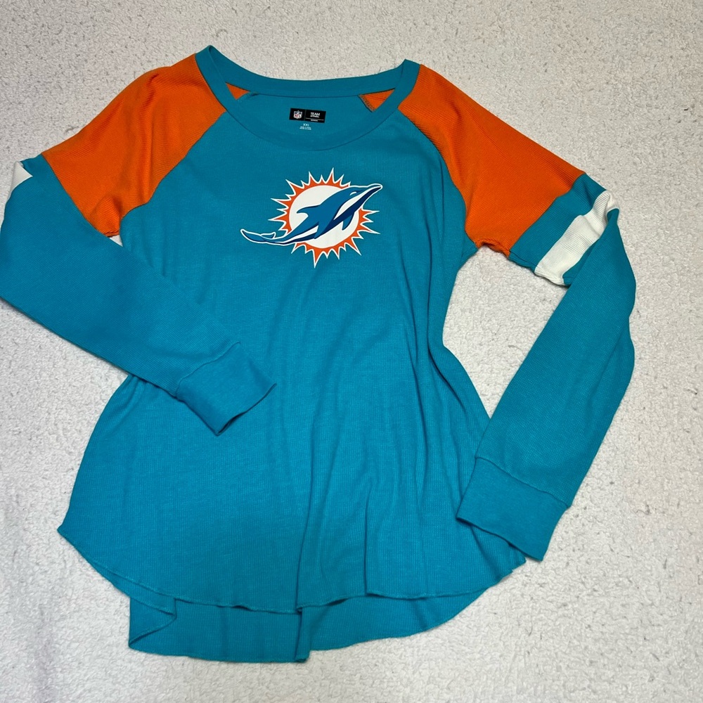 Women's Teal and Orange Sweater